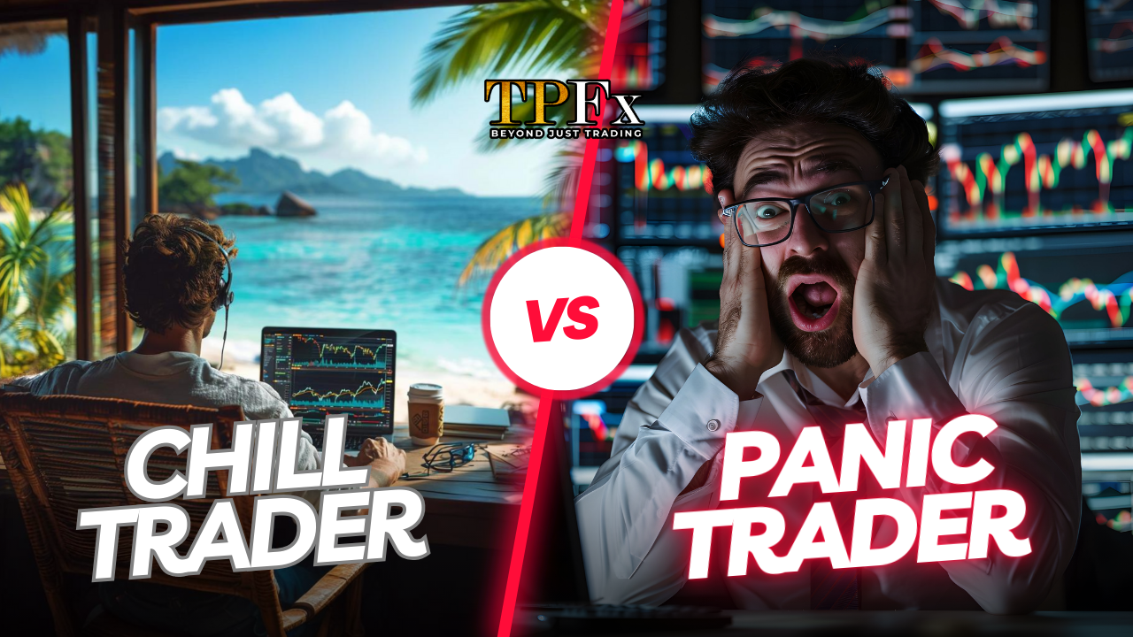 Trader Santai vs Trader Panik