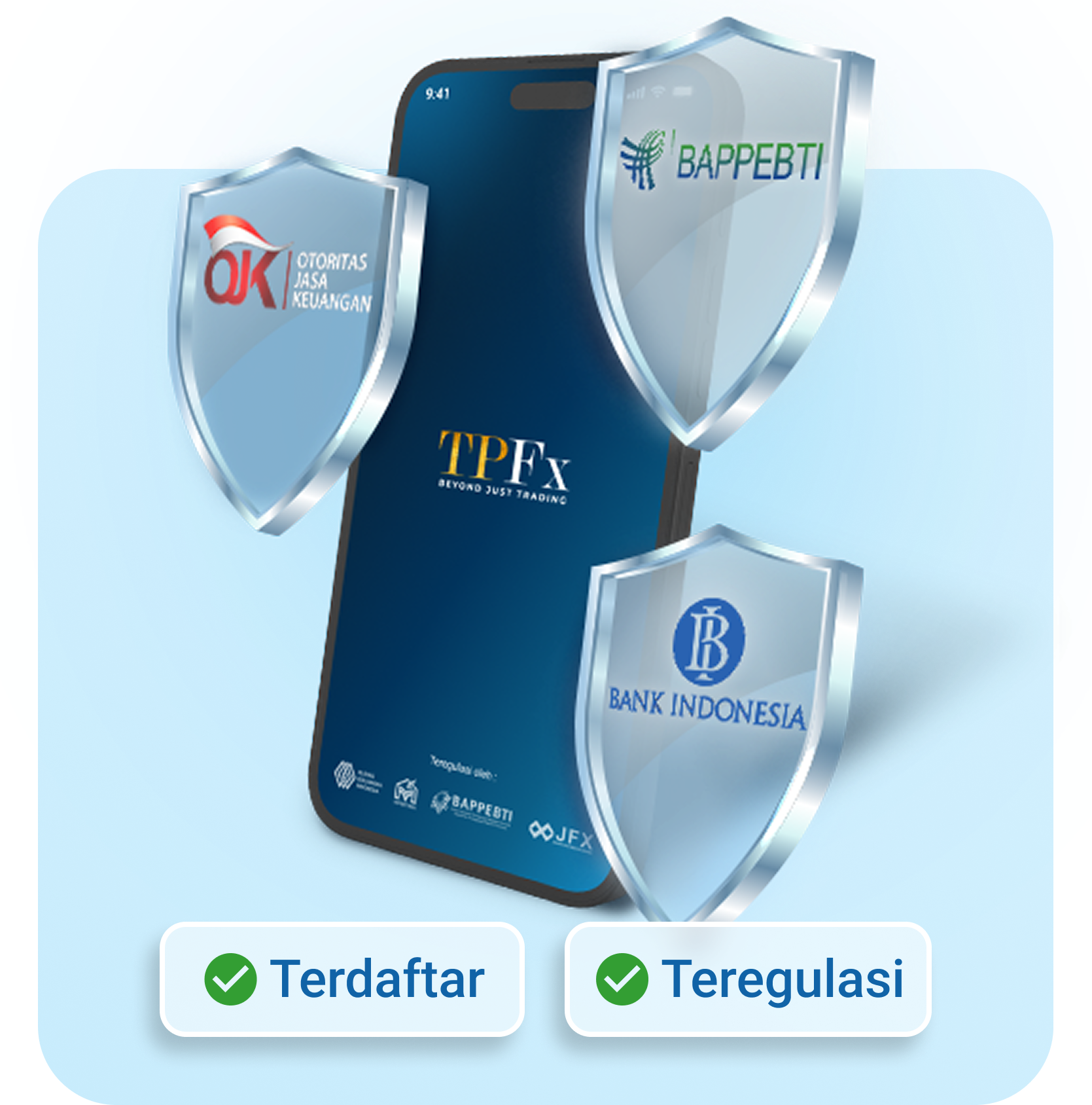 TPFX terdaftar dan teregulasi