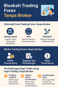 bisakah trading forex tanpa broker