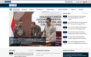 halaman web bappebti